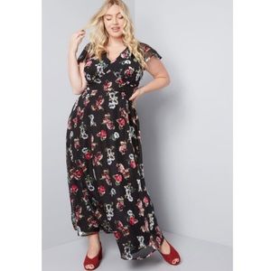 MODCLOTH x ANNA SUI Authentically Chic Maxi Dress